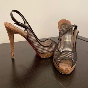 Christian Louboutin Mademoiselle Slingback 37.5